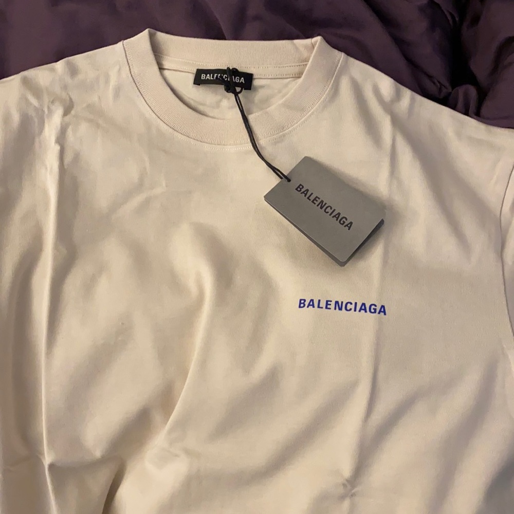 Balenciaga Medium Fit Logo T-Shirt